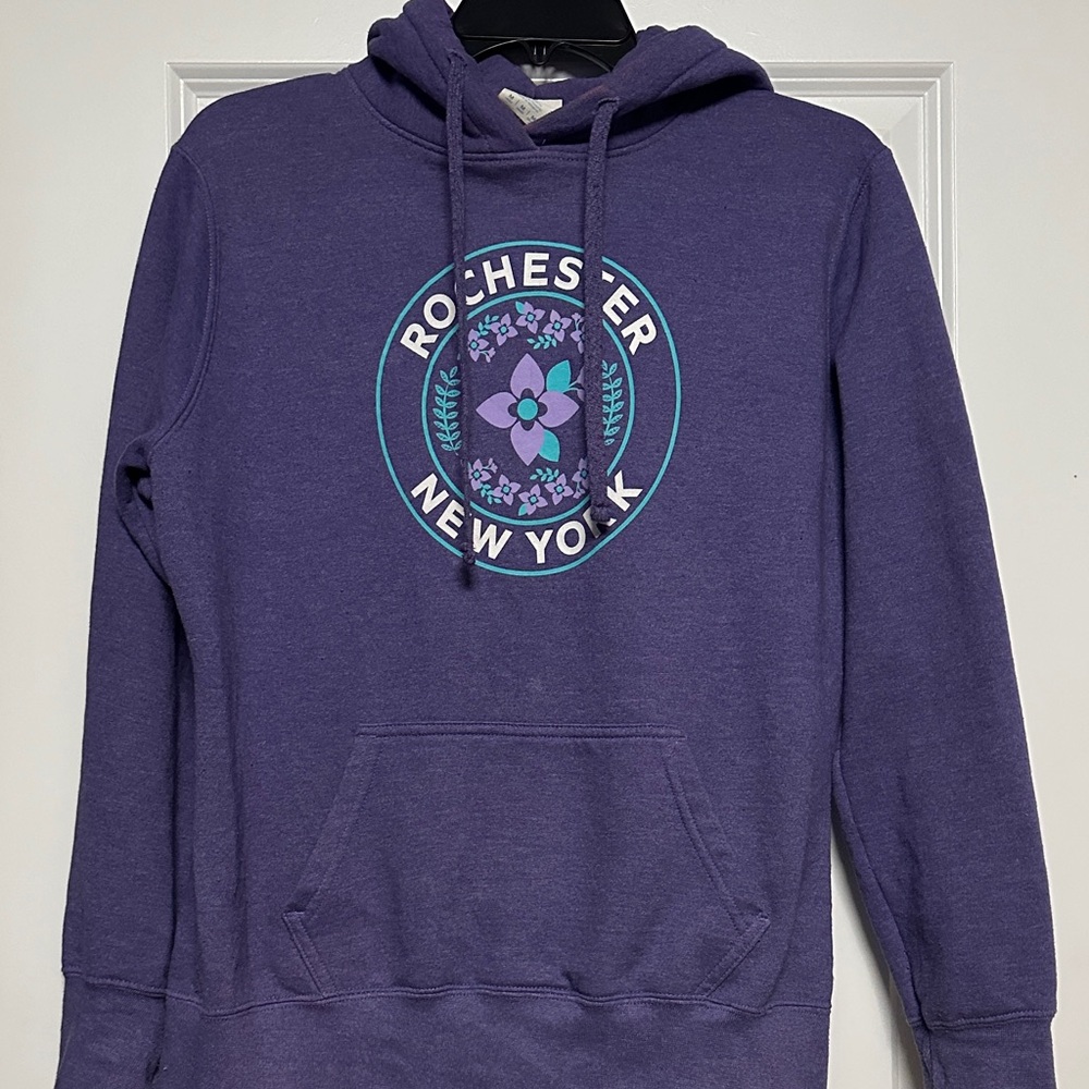 Purple Rochester New York Hoodie